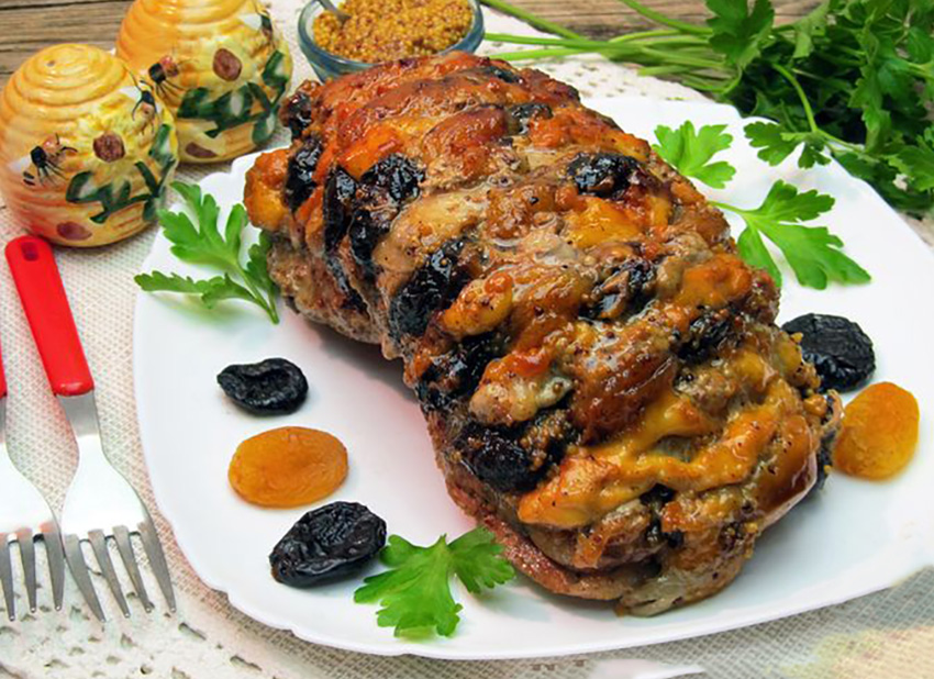 М’ясна «гармошка» - простий рецепт святкової страви з м’яса