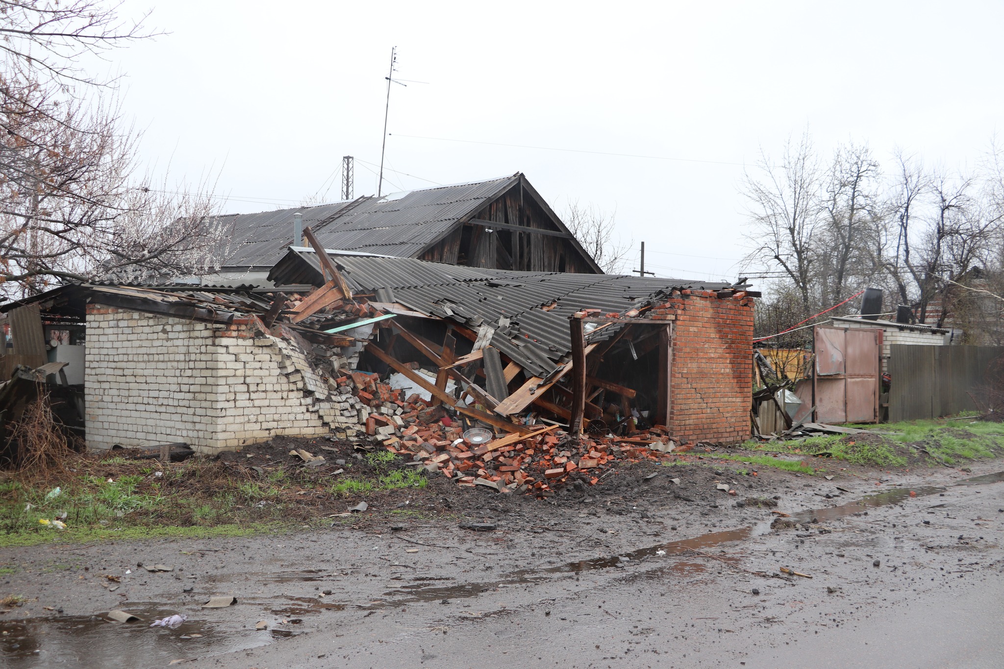 Окупаційні війська продовжують обстрілювати Дергачівщину. Фото