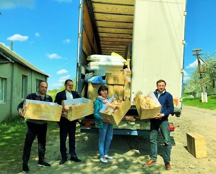 Коломацька громада отримує вантаж гуманітарної допомоги від небайдужих