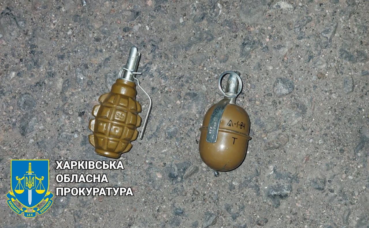 Ходив по селу з бойовими гранатами: поліція викрила жителя Близнюківщини