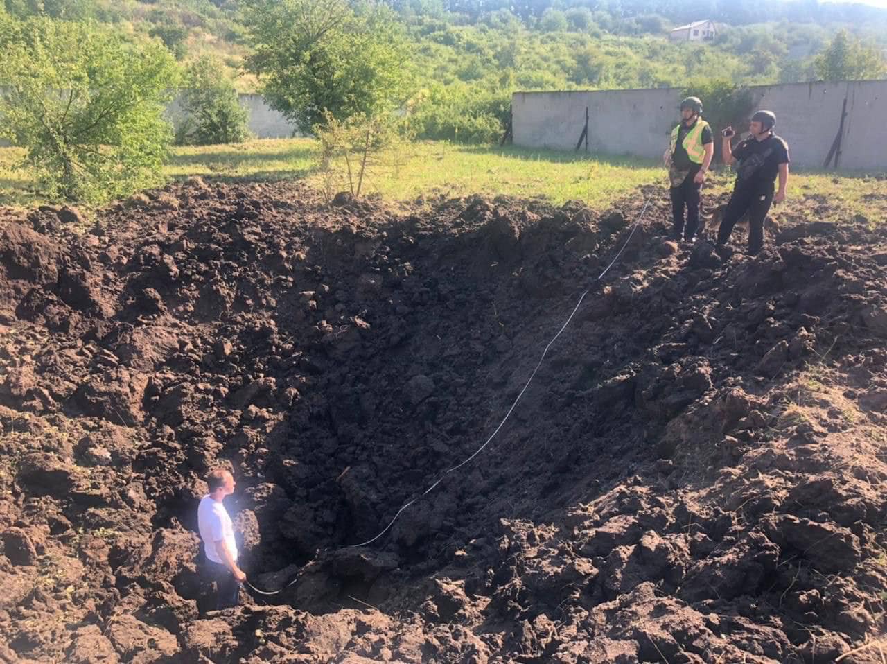 Вирва від снаряду