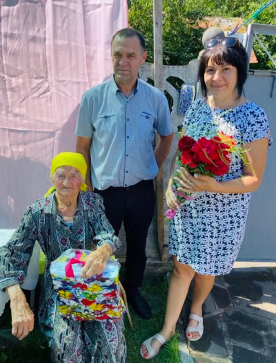 7 серпня жителька Коломацької громади Олександра Непійко відзначила 100-літній ювілей