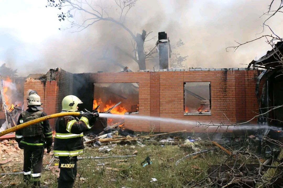 пожежи в Циркунах на Харківщині гасили під ворожими обстріламип