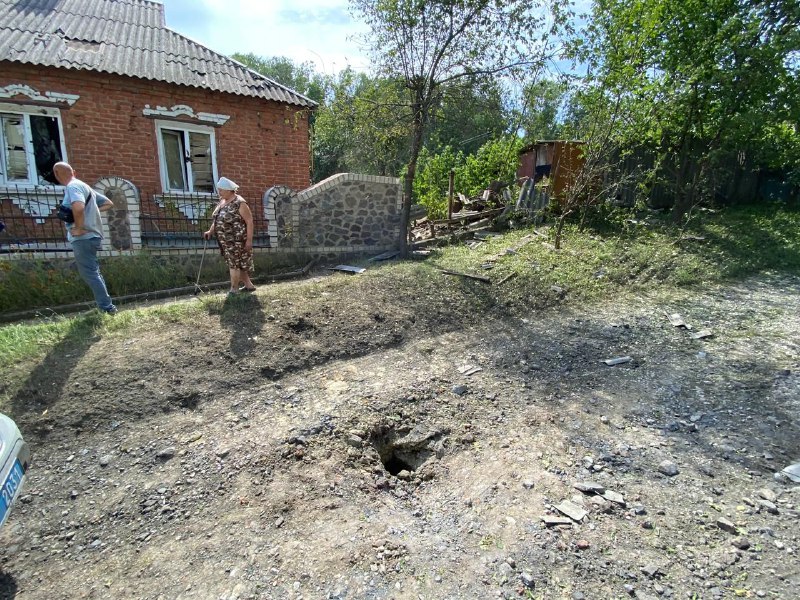Обстріл селища Золочів Харківської області 13 серпня 2022 року