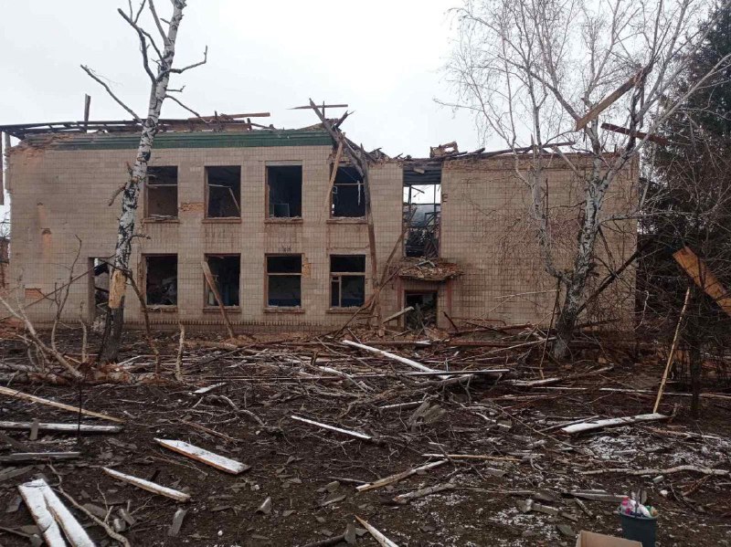Зруйнована Гороховатська школа