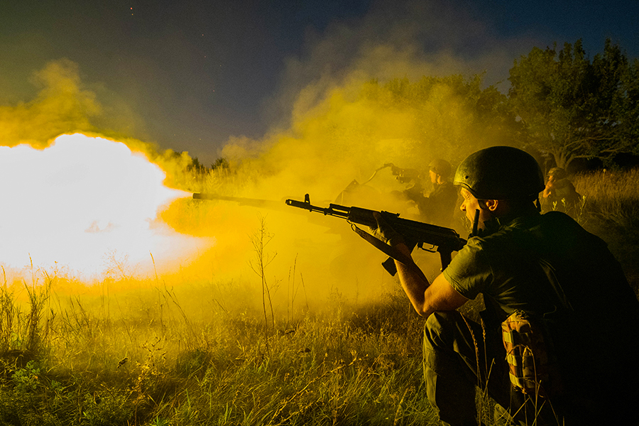 Як розрахунки зенітних установок ЗУ-23-2 боронять Харківщину від окупантів 