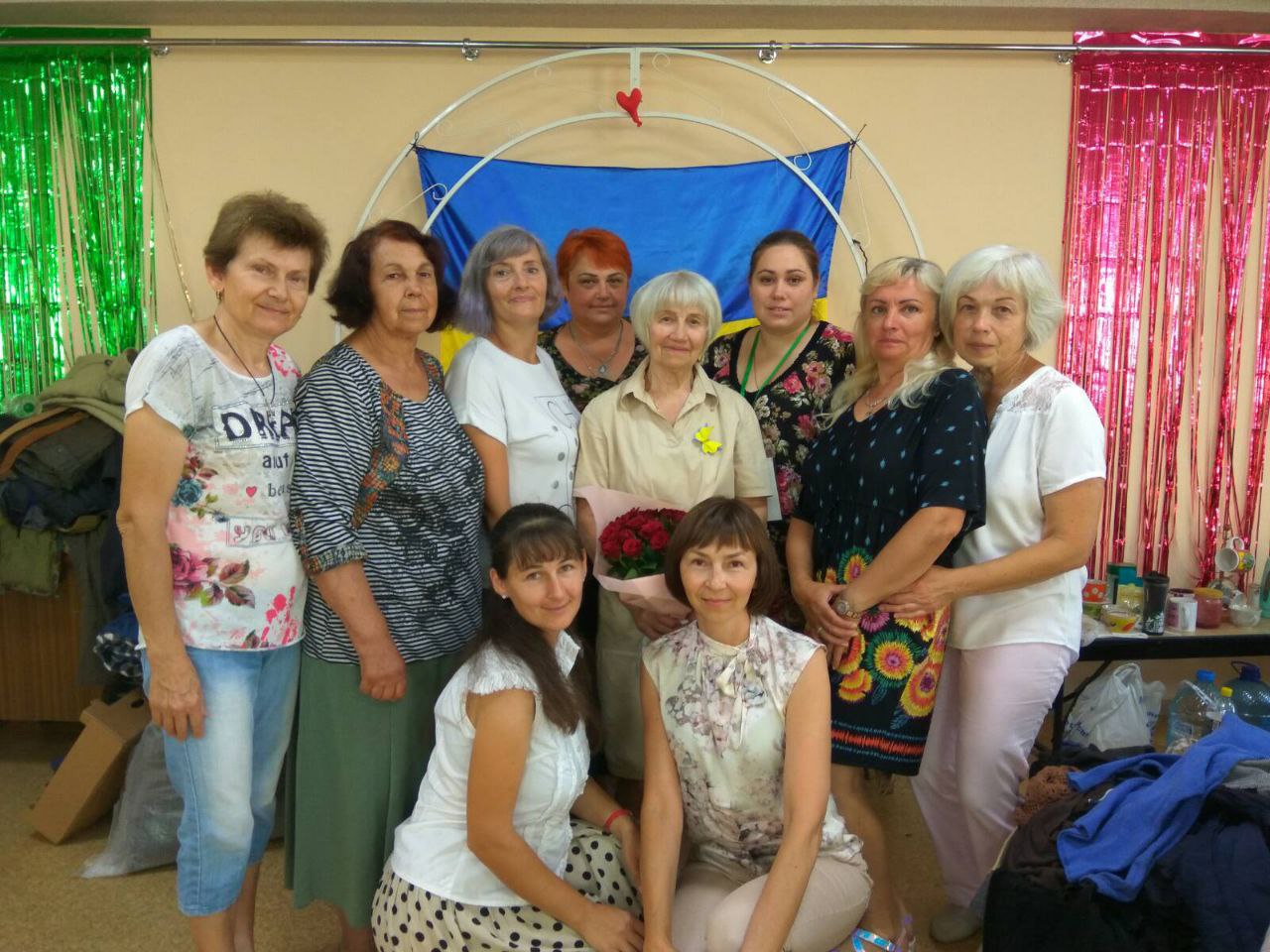 Швейний цех «Волонтерської ліги» у Краснограді