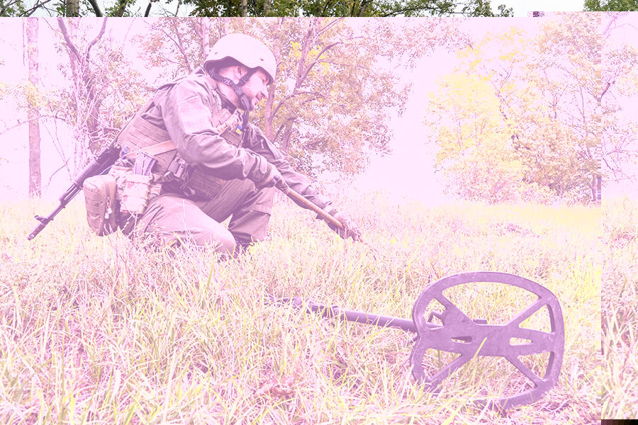 Сапери НГУ працюють на деокупованій частині Харківщиниі