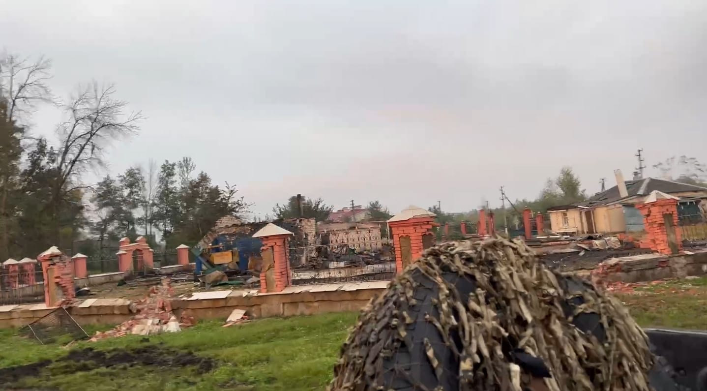 Церква в Курилівці Харківської області згоріла зовсім