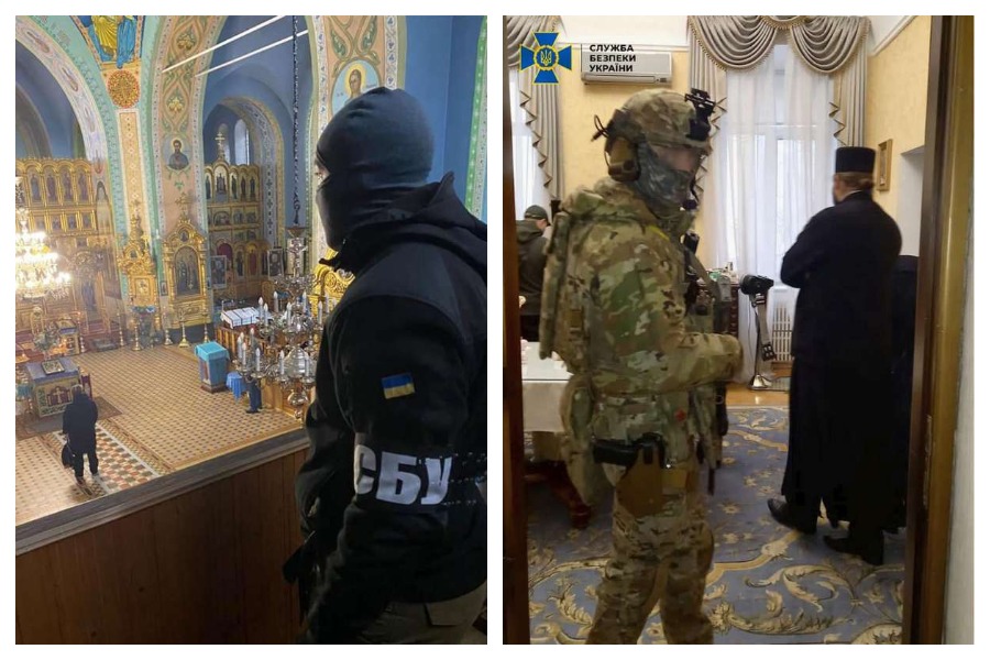 Силовики шукають сліди «руського миру» в храмах УПЦ мп на Харківщині 