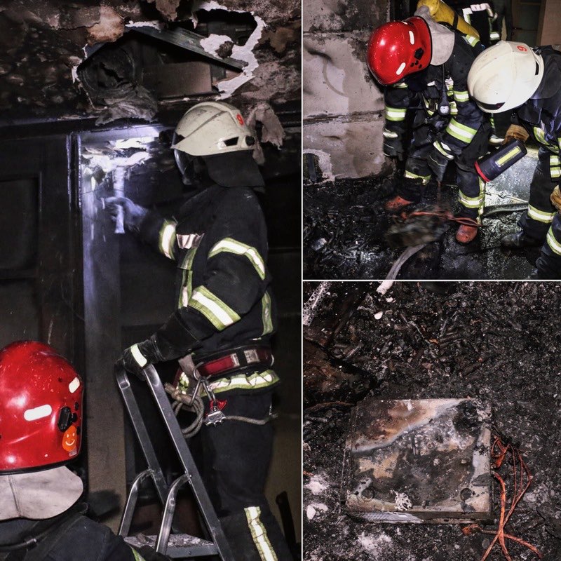 Вибух батареї та пожежа, Харків, 20 грудня 2022