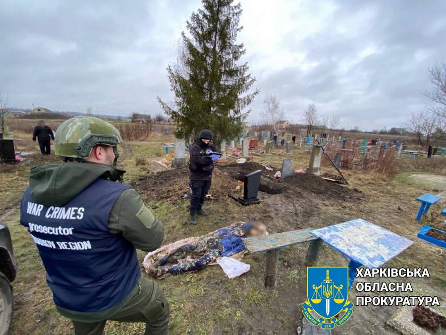 Село Петропавлівка Куп’янського району. Ексгумація. 27 грудня 2022