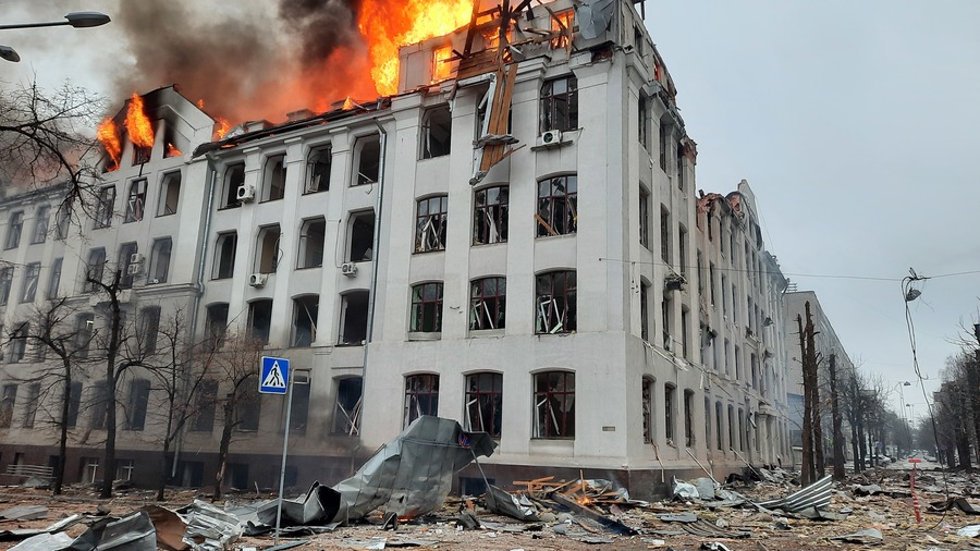 бомбардування центру Харкова, СБУ