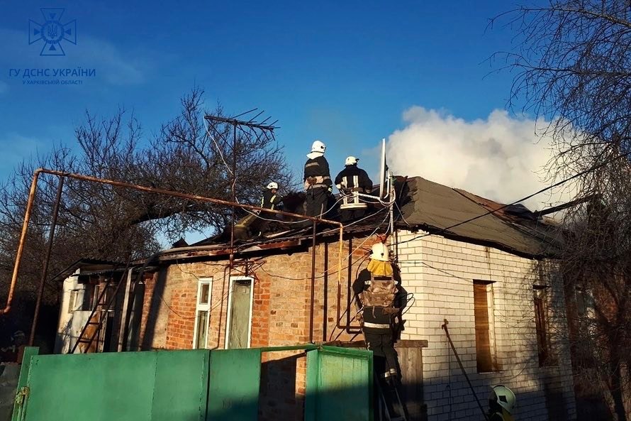 Пожежа в місті Харків, 11 січня