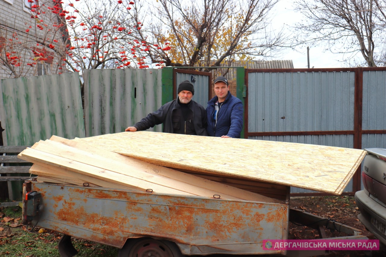 Будівельні матеріали для мешканців Прудянки, які залишилися жити у громаді