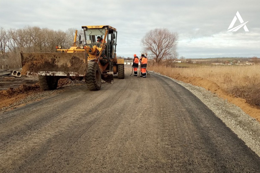 Харківська область. Працює Укравтодор, січень 2023