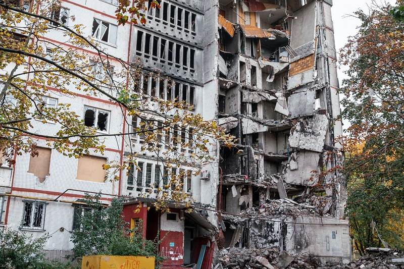 Харків, Салтівка, зруйнований дім