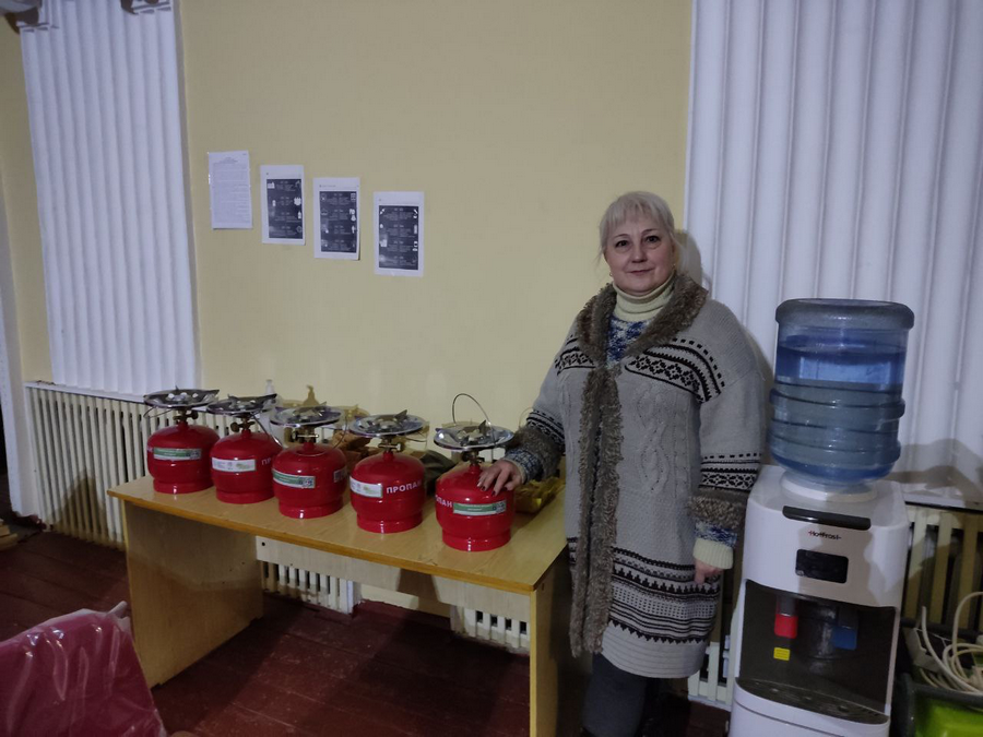 Рогань. Генератори та газовы балони від Український Фонд Швидкого Реагування IREX