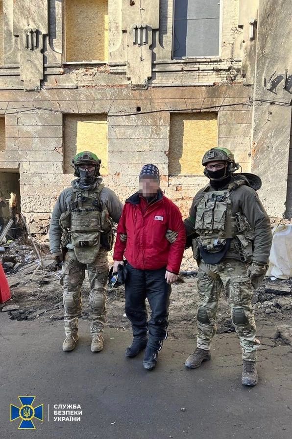 Затримання агента рф, який коригував атаки по місту Харків