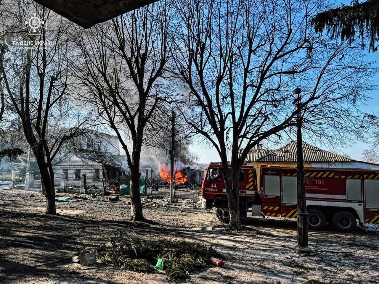 Обстріл, Харківська область