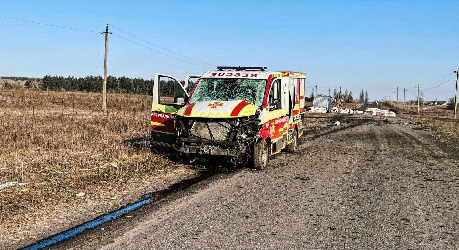 Обстріл ДСНС, Дворічна, Харківська область