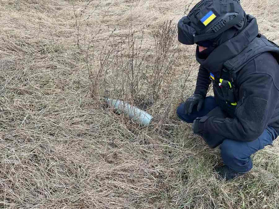 Харківська область. Сапери вилучають вибухівку