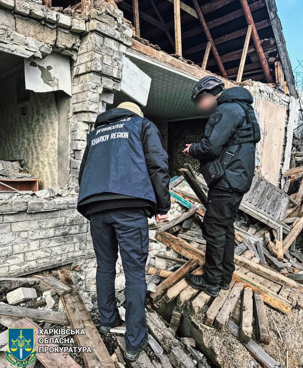 Прокурори на місці обстрілу в Куп'янському районі