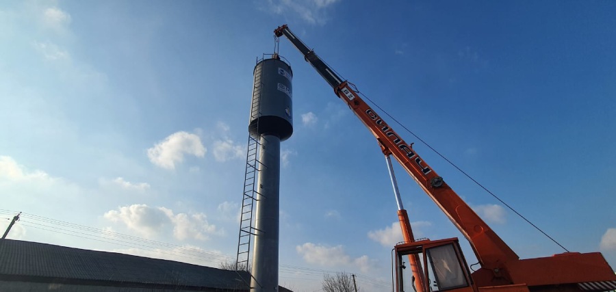 Встановлення водонапірних башт у Зачепилівській громаді, Харківська область, Україна