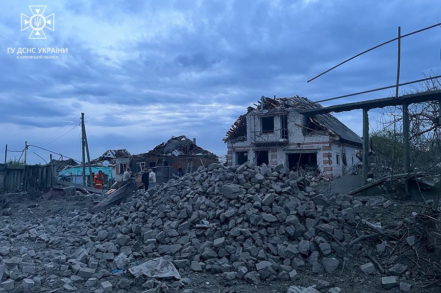 Куп’янськ, Харківська область. Наслідки ракетного удару 9 травня 2023