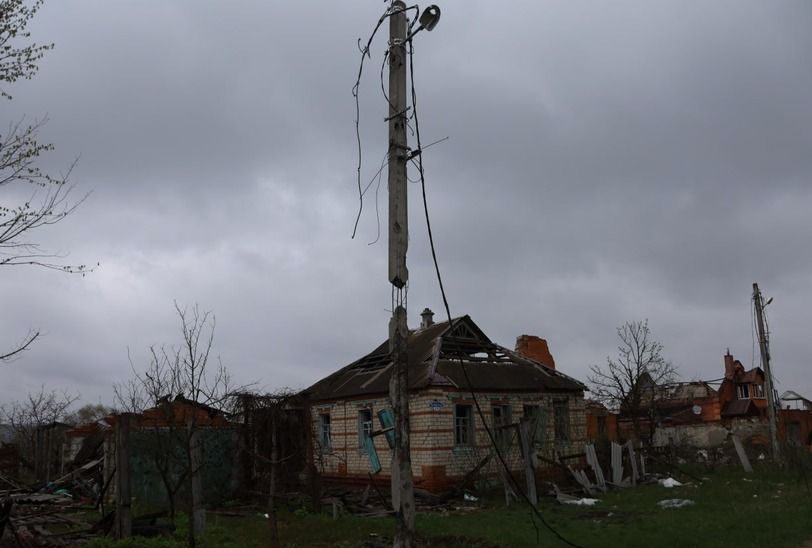 Руські Тишки розбите житло