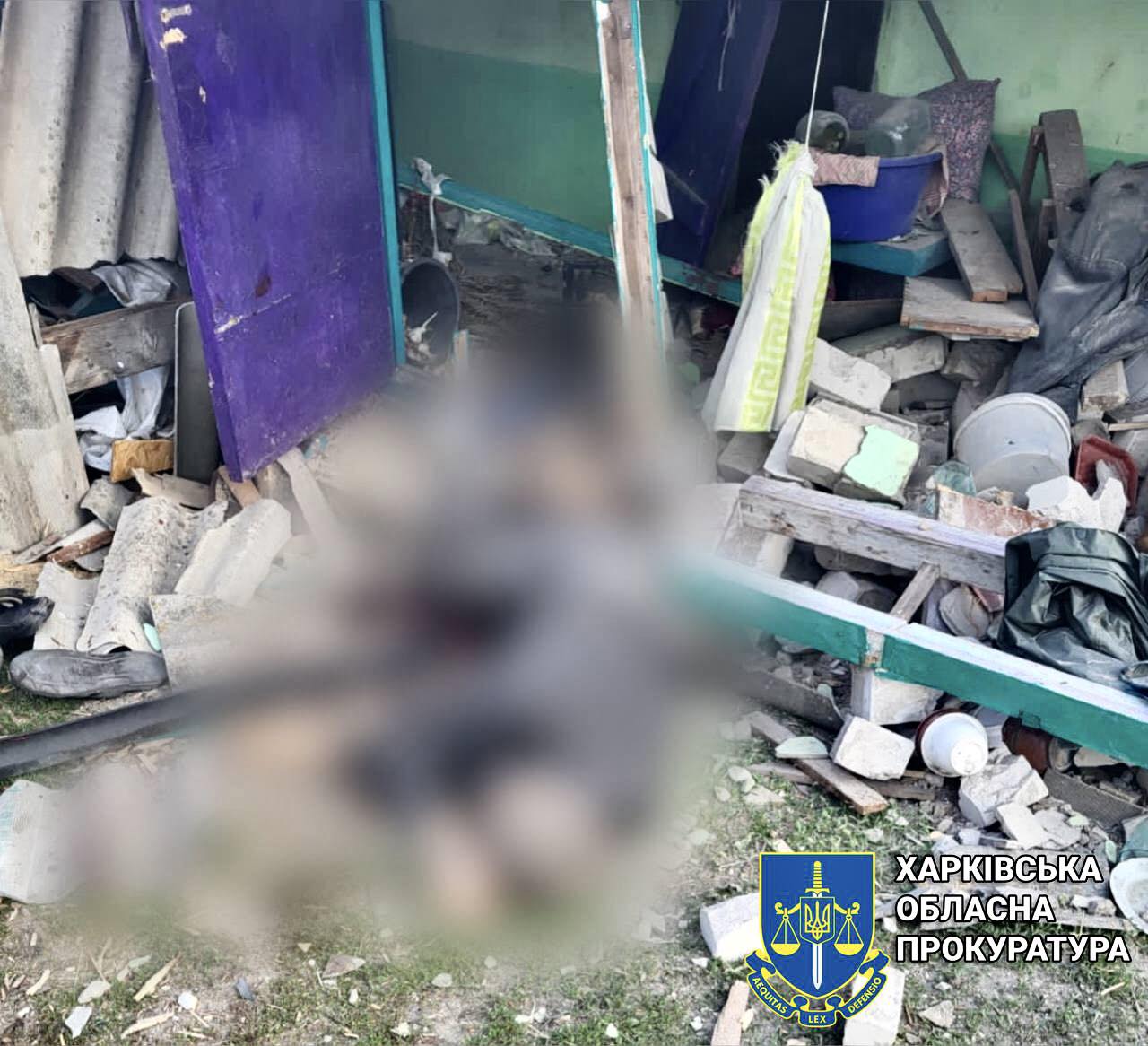 Наслідки обстрілу селища Дворічна