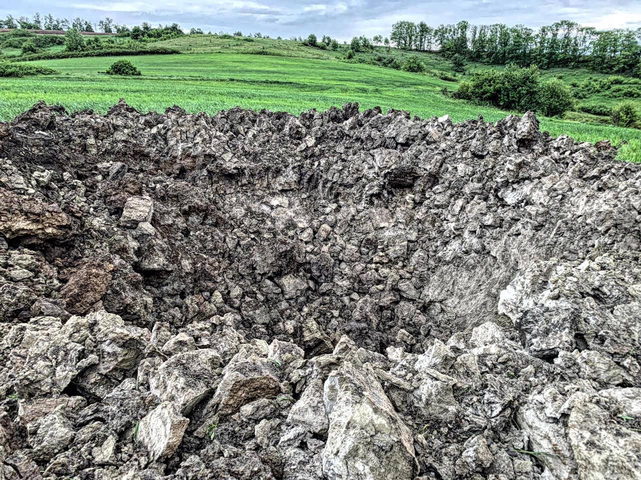 Влучання в полі, Харківська область