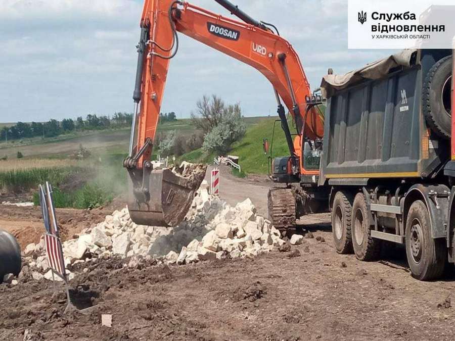 Харківська область, відновлення мостів, травень 2023