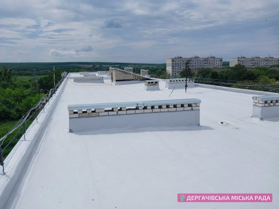 Дергачі, Харківська область, ремонт даха