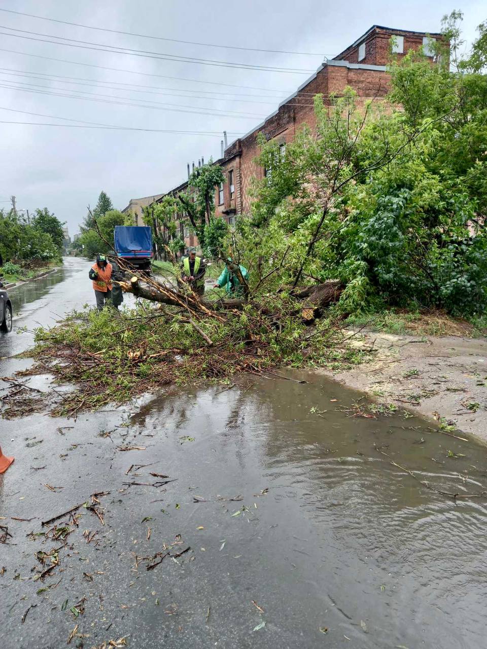 Буревій у Харкові 8 липня 