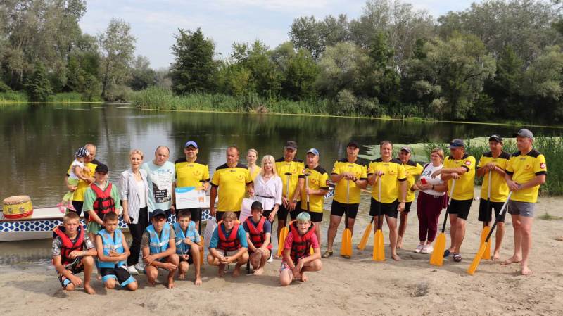 Відкриття проєкту «Від початківця до олімпійця» у Донецькій громаді, Харківська область