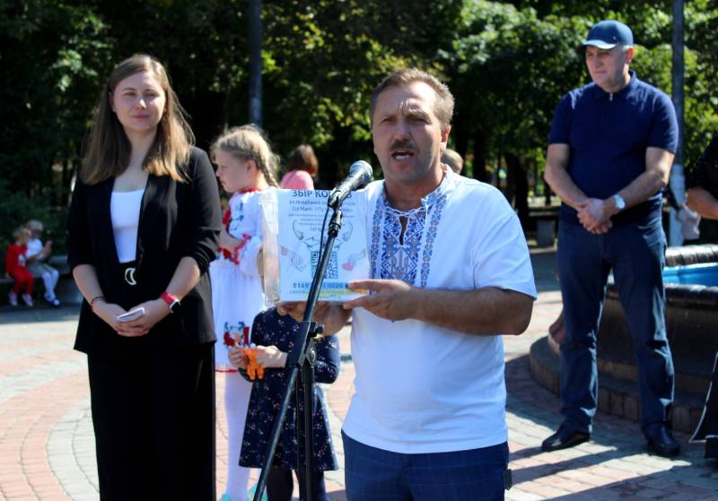 Під час святкування Дня селища Сахновщина місцеві жителі зібрали понад 70 тисяч гривень для ЗСУ,  Харківська область
