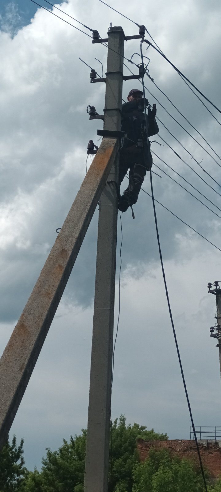 Відновлення електропостачання у Липецькій громаді