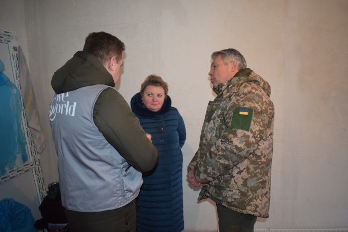 Допомога італійської організації WE WORLD Золочівській громаді, Харківська область, Україна