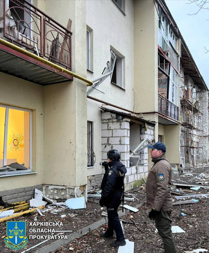 Харків, російська ракета зруйнувала житловий будинок 8 грудня 2023 