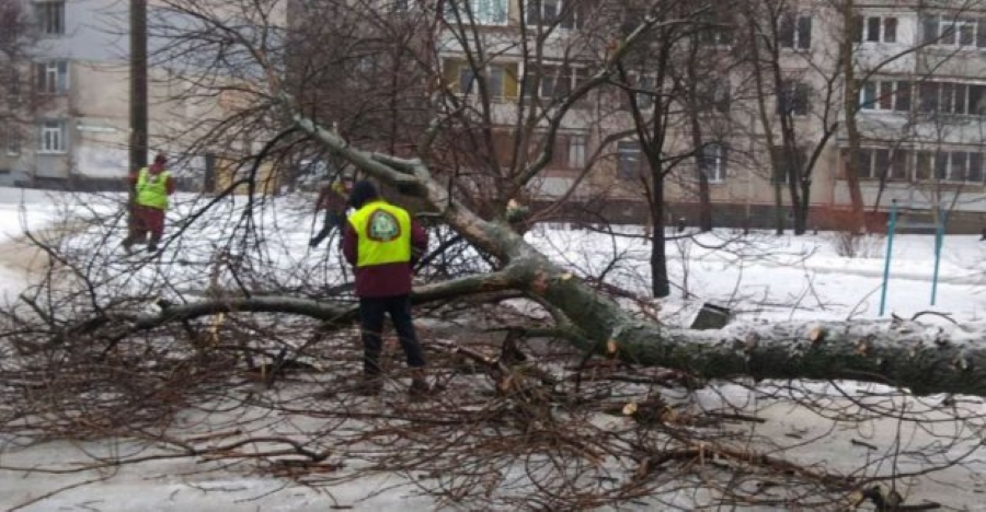 Наслідки негоди у Харкові/фото:Харківська міськрада