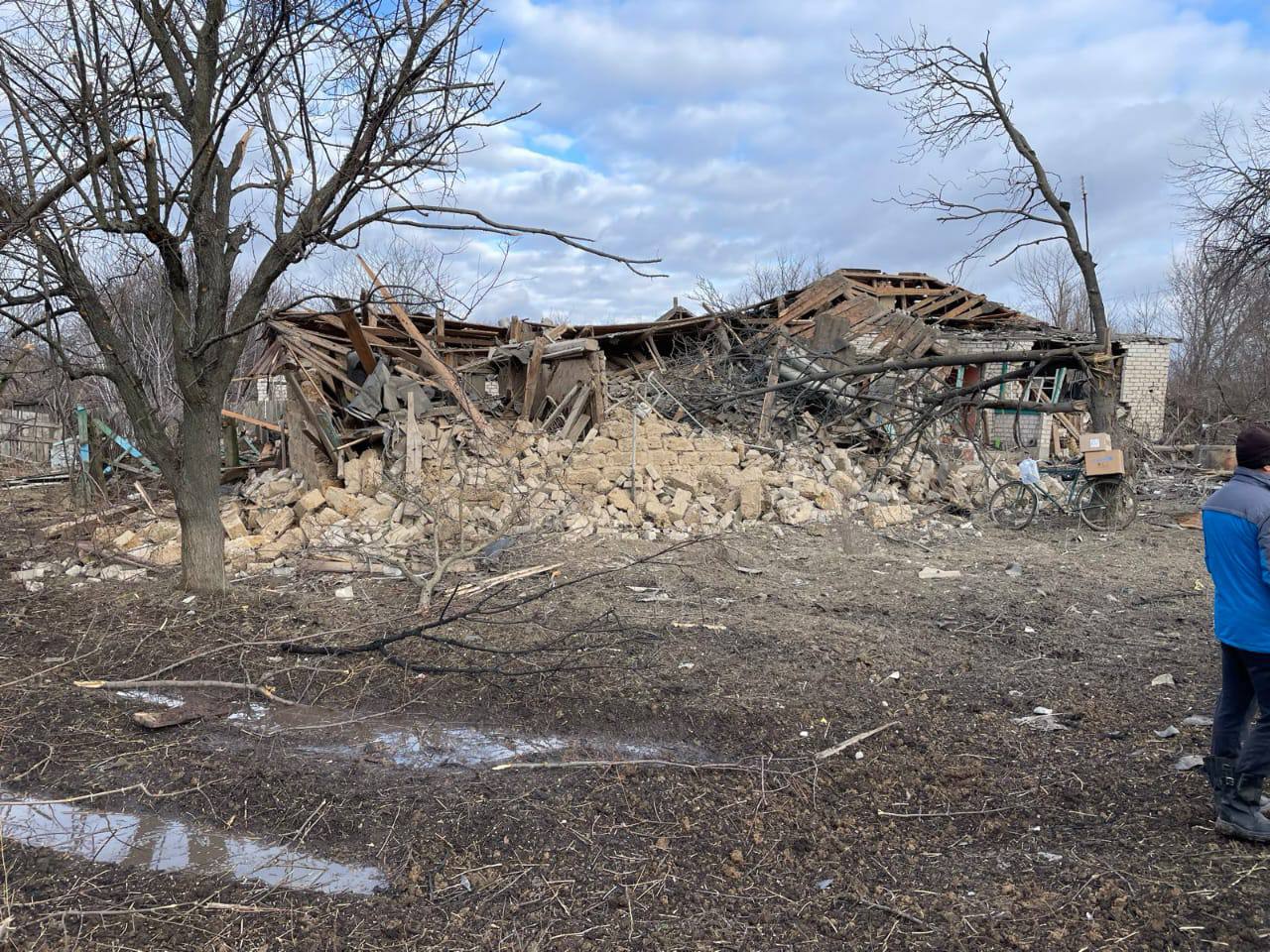 Росіяни обстріляли село Глушківка в Харківській області, 28 грудня