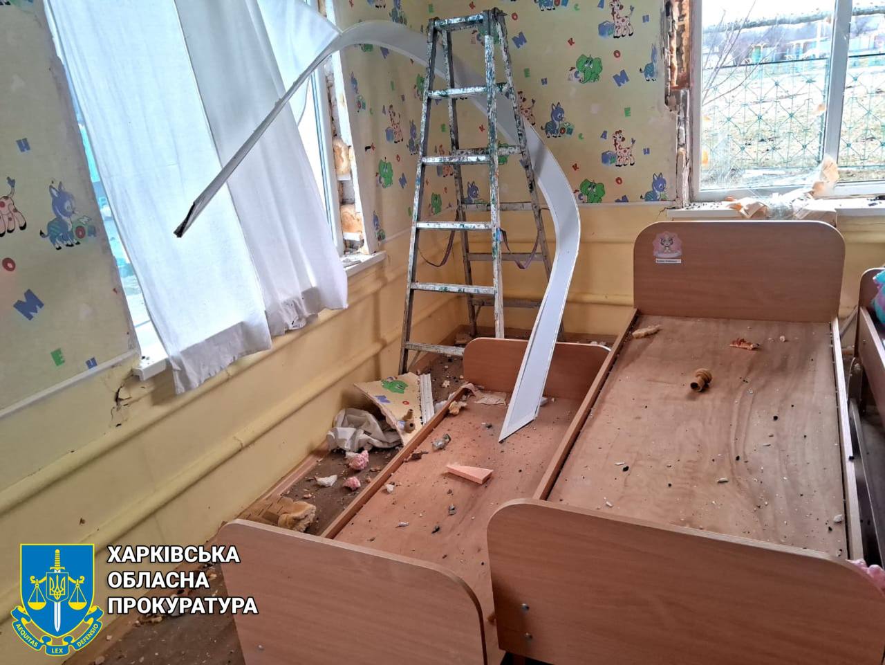 Обстріл дитячого садка в Харкові