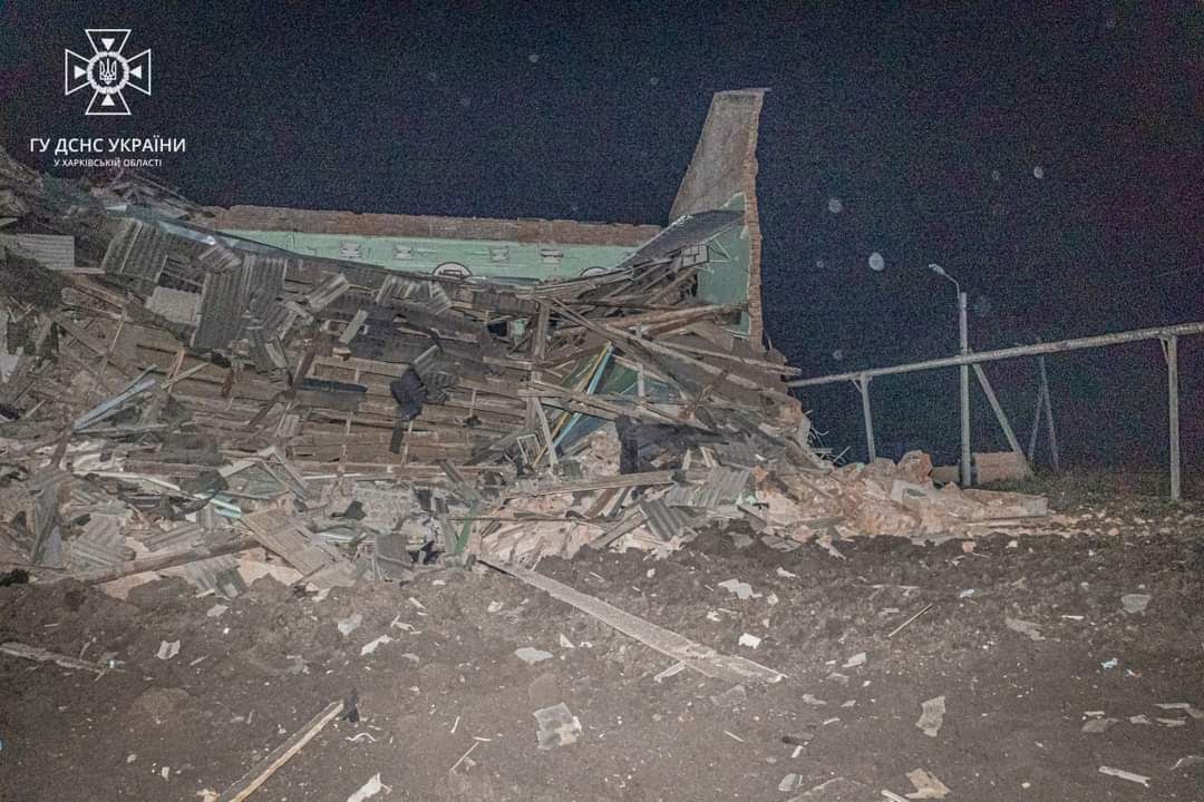 Вечірній обстріл Харкова, 2 січня, ДСНС