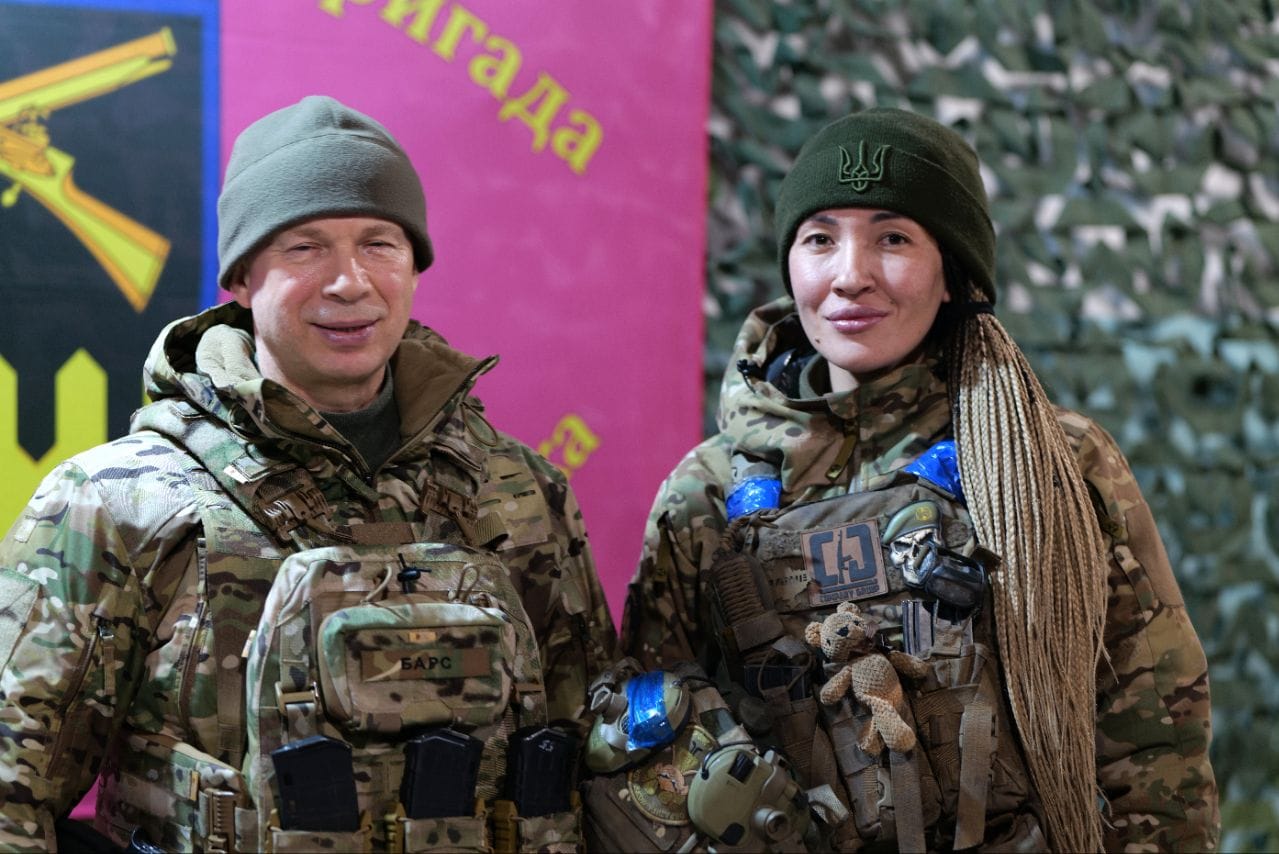 нагороджена почесним нагрудним знаком Головнокомандувача ЗСУ 