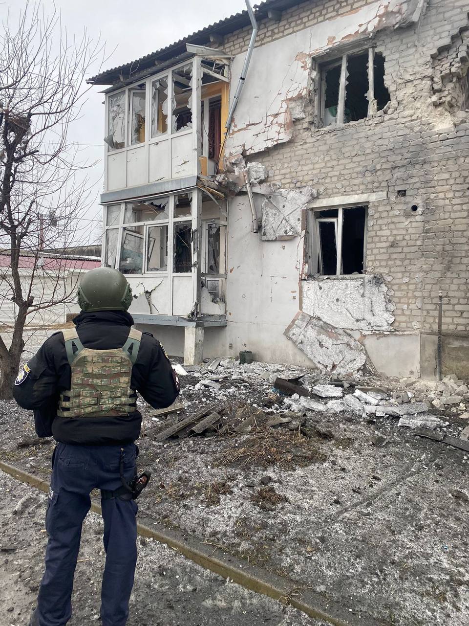 Обстріли Харківської області, 2 лютого