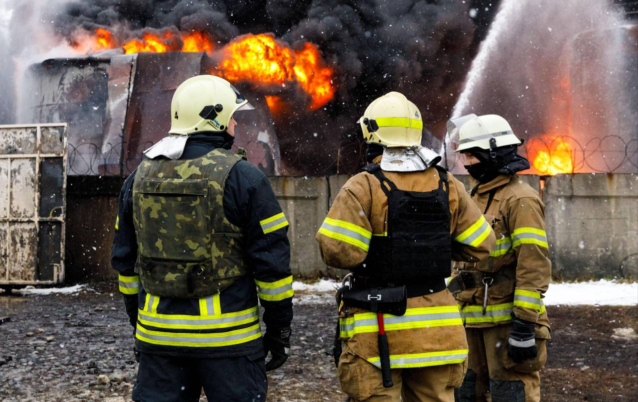 Харків, пожежа на нафтобазі