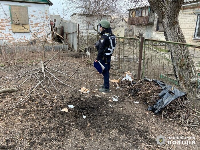 Поліція фіксує наслідки ворожих атак по місту