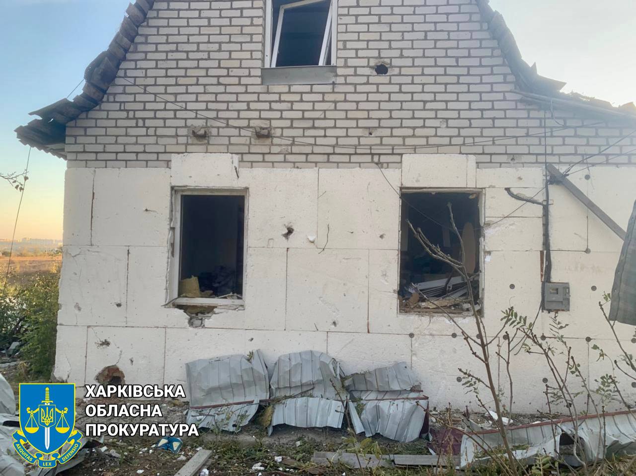 Ворожий авіаудар по Черкаській Лозовій: постраждала родина