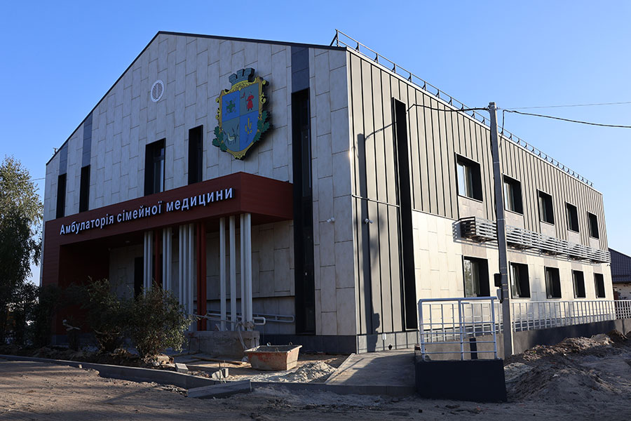 У Дергачах будують амбулаторію 